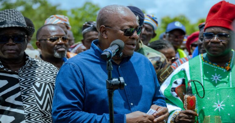 Mahama Inspects Navrongo-Chuchuliga-Tumu Road Project
