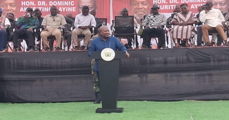 President Mahama Sensitises Ghanaians on Free Primary Healthcare