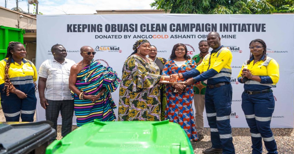 AngloGold Ashanti Boosts Waste Management in Obuasi
