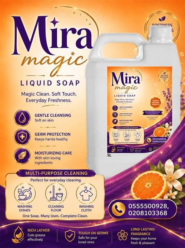 mira liquid soap