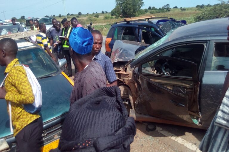 Accident at Matsekorpe Junction on Sege-Kasseh highway