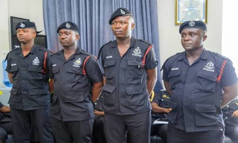 Ghana Police Promotes Seven Officers to Strengthen Operational Readiness