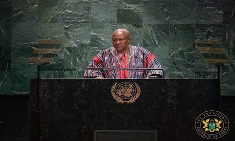 Mahama at UN