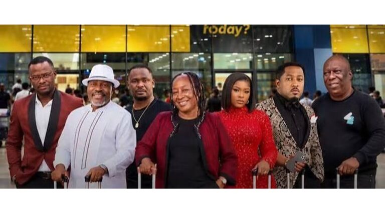 Nollywood Stars Land in Ghana for Lil Win Film
