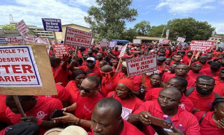 Teacher Unions Strike