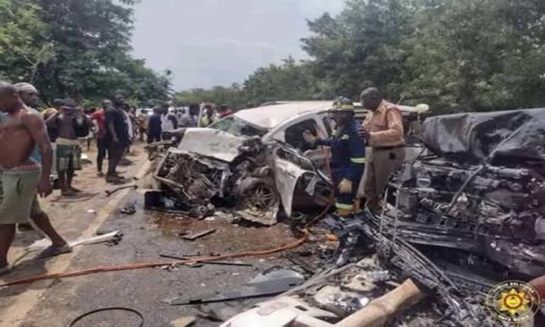 Tragedy as Anyinasin Junction Crash Claims 4 Lives