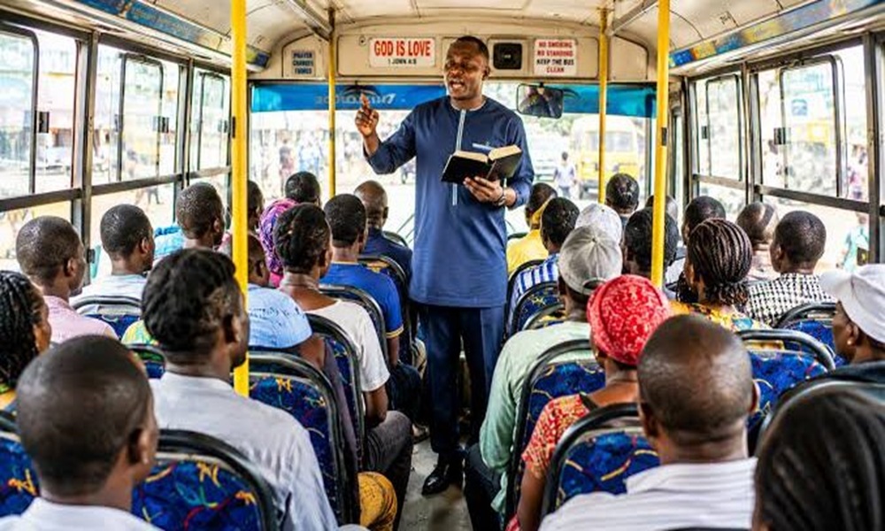 Ghana bans preaching on buses with jail terms for offenders