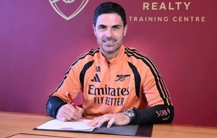 Mikel Arteta Signs New Arsenal Deal Until 2030