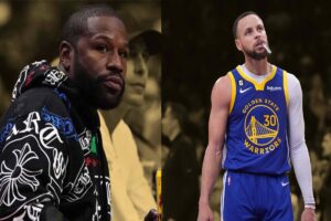 floyd mayweather and stephen curry